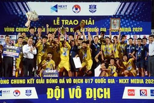 Thắng kịch tính, Sông Lam Nghệ An vô địch U.17 quốc gia