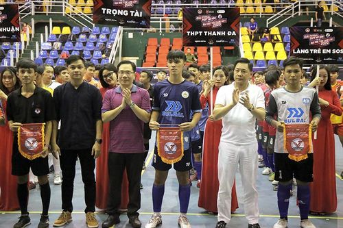 TPHCM: Khai mạc Giải Futsal học sinh THPT mở rộng