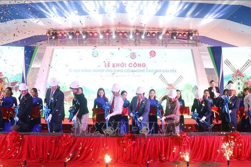 Khởi công dự án Tổ hợp Khu nông nghiệp ứng dụng công nghệ cao tại Đắk Lắk