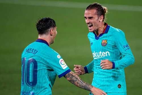 Barcelona có hàng công cạnh tranh đầy khốc liệt