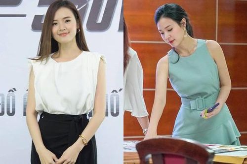 Thời trang đi dạy thanh lịch, tối giản, 'hack' tuổi của Midu