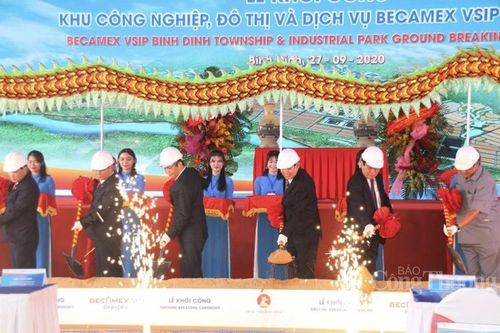 Bình Định: Khởi công dự án công nghiệp phức hợp hơn 3.000 tỷ đồng