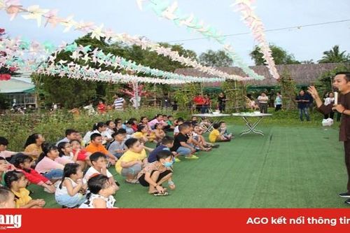 Công ty TNHH MTV Xây lắp An Giang tổ chức Tết Trung thu cho 360 thiếu nhi