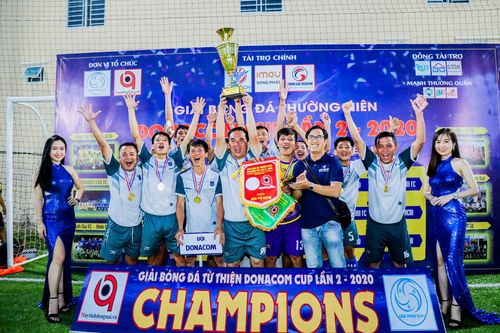 Giải bóng đá từ thiện DONACOM Cup lần 2- 2020
