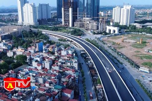 Tổ chức giao thông đoạn cầu cạn Mai Dịch – Nam Thăng Long