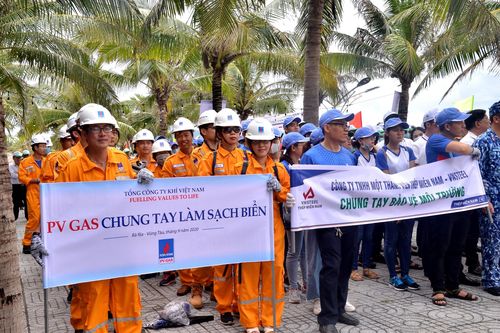 PV GAS: Chung tay hưởng ứng chiến dịch 'Làm cho thế giới sạch hơn' năm 2020