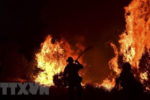 Cháy rừng tiếp tục hoành hành tại bang California của Mỹ