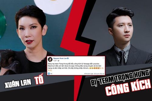 Sau tiết lộ về chuyện 'tiểu tam', Xuân Lan tố bị 'team Trọng Hưng' công kích từ Fanpage đến YouTube