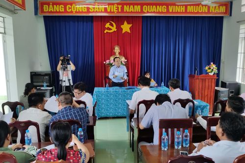 Ông Lê Hữu Hoàng - Phó Chủ tịch UBND tỉnh: Làm việc với xã Khánh Phú