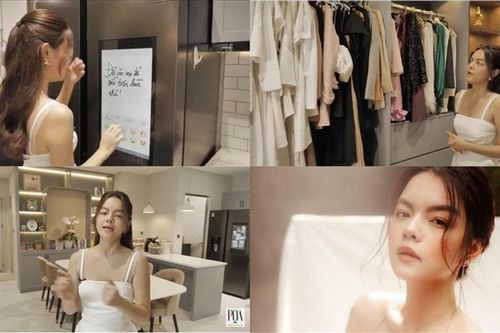 Căn hộ cao cấp, nhiều đồ công nghệ thông minh của Phạm Quỳnh Anh