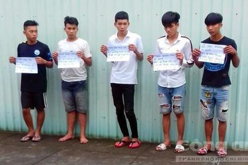 Bắt 7 đối tượng tuổi teen, gây ra hàng loạt vụ cướp liên tỉnh