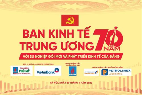 Hưởng ứng chương trình 'Ban Kinh tế Trung ương - 70 năm với sự nghiệp đổi mới và phát triển kinh tế của Đảng'