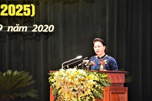 Chủ tịch Quốc hội dự Đại hội Thi đua yêu nước tỉnh Thái Nguyên
