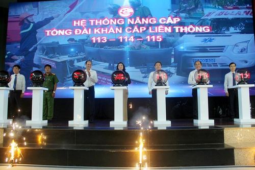 TPHCM chính thức liên thông Tổng đài khẩn cấp 113 - 114 - 115