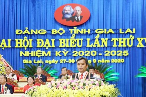 Ông Hồ Văn Niên tái đắc cử Bí thư Tỉnh ủy Gia Lai khóa XVI