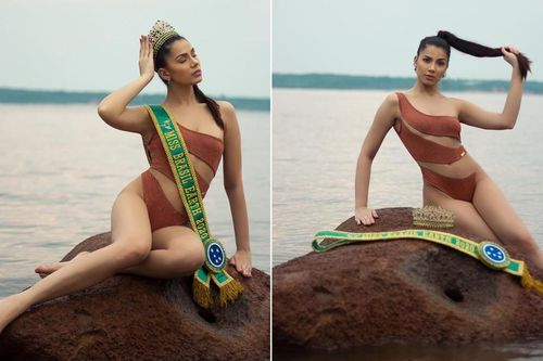 Tân Hoa hậu Trái đất Brazil tung bộ ảnh nóng 'bỏng mắt' với bikini
