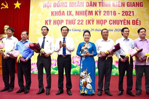 Bí thư Thành ủy Hà Tiên làm Phó Chủ tịch tỉnh Kiên Giang