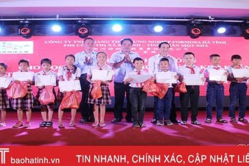 Formosa Hà Tĩnh dành 103 tỷ đồng cho công tác an sinh xã hội