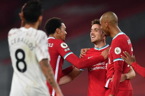 Tân binh Jota lập công giúp Liverpool ngược dòng đánh bại Arsenal