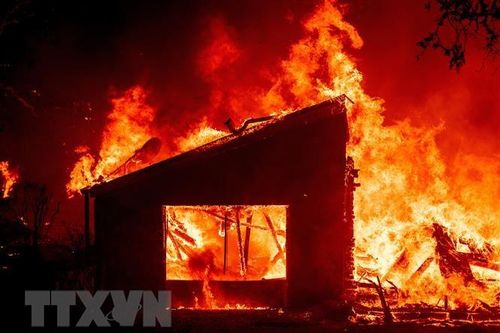 Mỹ: Cháy rừng tại bang California khiến hơn 50.000 người phải sơ tán