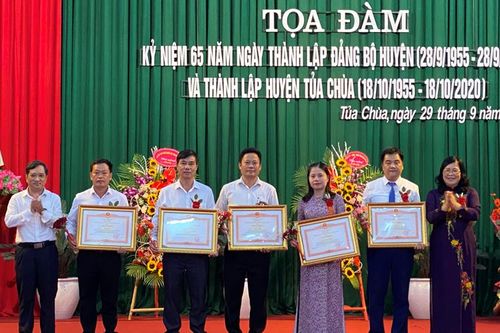 Đảng bộ huyện Tủa Chùa kỷ niệm 65 năm thành lập