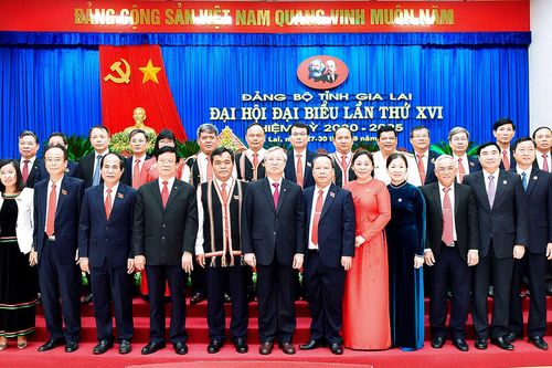 Danh sách Thường trực, Ban Thường vụ, Ủy ban Kiểm tra Tỉnh ủy Gia Lai khóa XVI