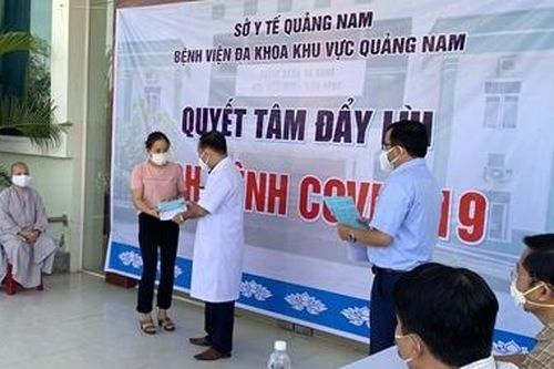 2 ca tái dương tính COVID-19 tại Quảng Nam xuất viện