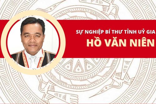 Infographic: Sự nghiệp Bí thư Tỉnh ủy Gia Lai Hồ Văn Niên