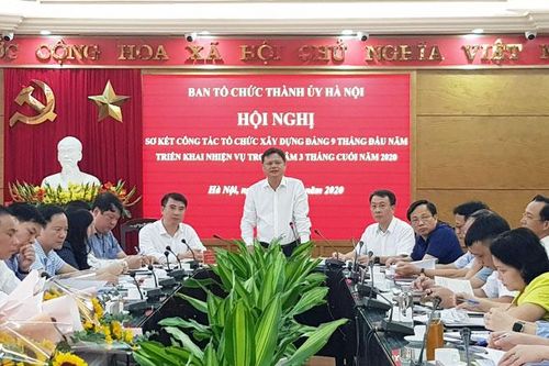 Nỗ lực hoàn thành nhiệm vụ về công tác tổ chức xây dựng Đảng năm 2020