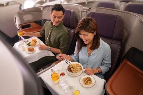 Singapore Airlines biến máy bay thành nhà hàng giữa Covid-19