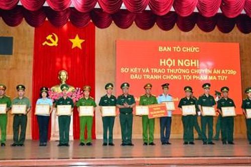 Sơ kết và trao thưởng chuyên án A720p đấu tranh chống tội phạm ma túy