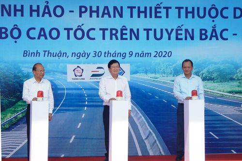 Khởi công tuyến cao tốc Vĩnh Hảo - Phan Thiết