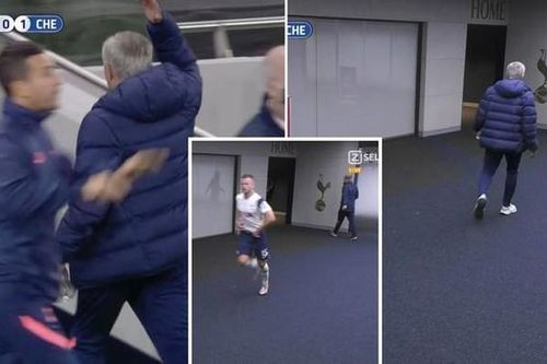 HLV Mourinho vào tận nhà vệ sinh hối thúc Eric Dier ra sân thi đấu