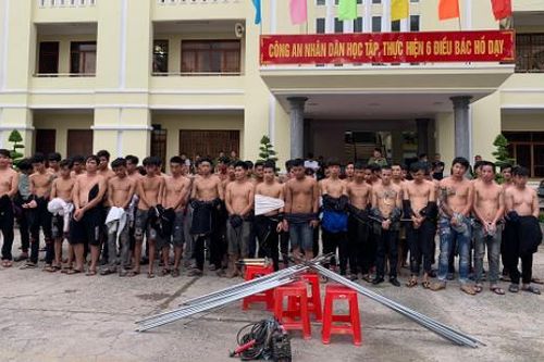 Ngăn chặn kịp thời cuộc hỗn chiến của gần 60 đối tượng