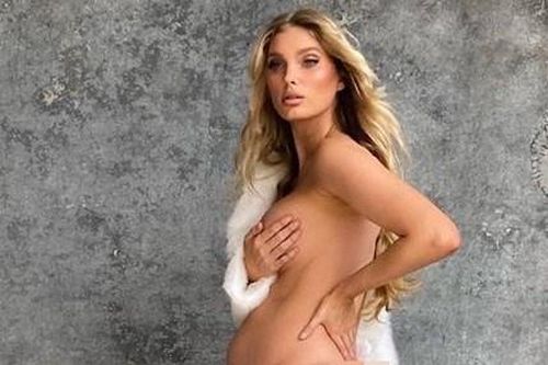 Thiên thần nội y Elsa Hosk bất ngờ khoe ảnh khỏa thân mang bầu