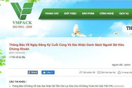 Đại gia chia hết chục tỷ trong két, tuyên bố phá sản giải thể