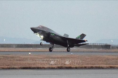 Chiến đấu cơ F-35B của Mỹ rơi do va chạm với máy bay tiếp liệu ở độ cao 1.600m