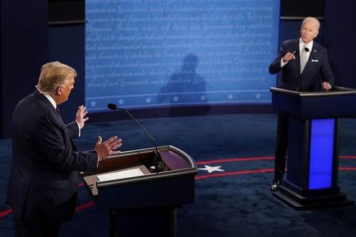 Ông Biden bảo TT Trump 'im miệng' trong buổi tranh luận truyền hình trực tiếp