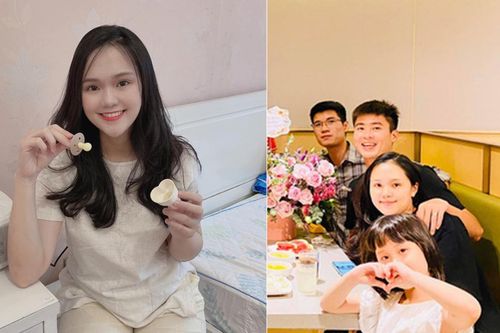 Xuất hiện trong tiệc sinh nhật của ông xã Duy Mạnh, nhan sắc Quỳnh Anh sau hơn một tháng 'ở cữ' gây chú ý