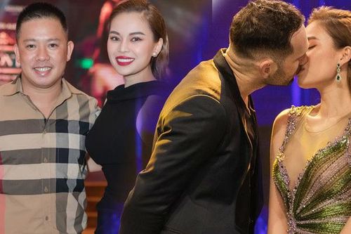 Giang Hồng Ngọc hôn đắm đuối trai Tây, ông xã nói gì?