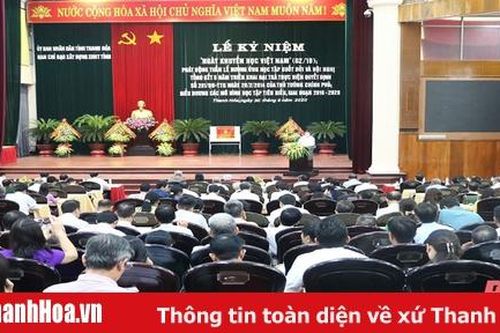 Tiếp tục đẩy mạnh phong trào khuyến học - khuyến tài, xây dựng xã hội học tập