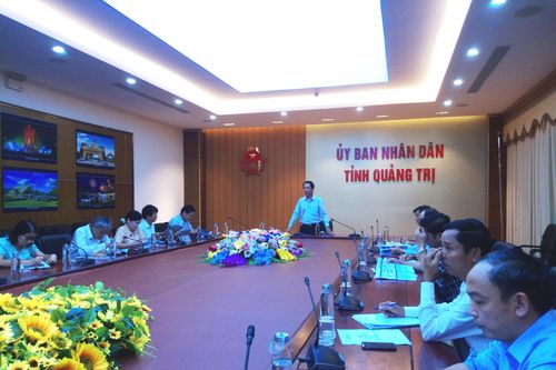 Bàn kế hoạch xây dựng trung tâm điều hành đô thị thông minh tại thành phố Đông Hà