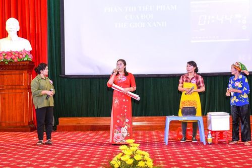 Hội thi phụ nữ chung tay phòng, chống rác thải nhựa