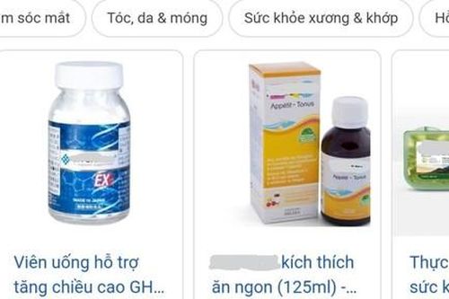 Loạn thực phẩm chức năng cho trẻ em