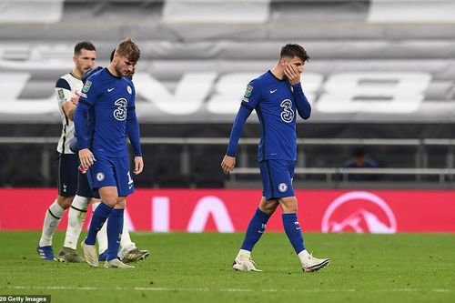 Timo Werner ghi bàn, Chelsea vẫn bị loại khỏi Cúp Liên đoàn Anh