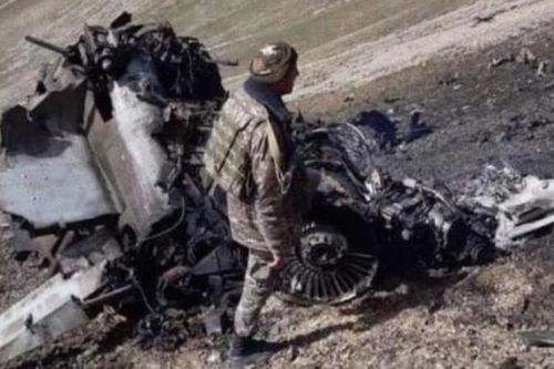 Armenia công bố hình ảnh Su-25 bị F-16 Thổ Nhĩ Kỳ bắn hạ