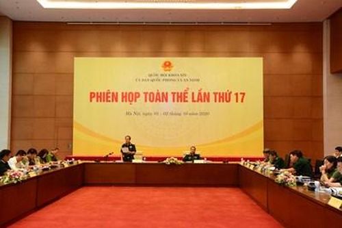 Ủy ban Quốc phòng và An ninh của Quốc hội khai mạc Phiên họp toàn thể thứ 17