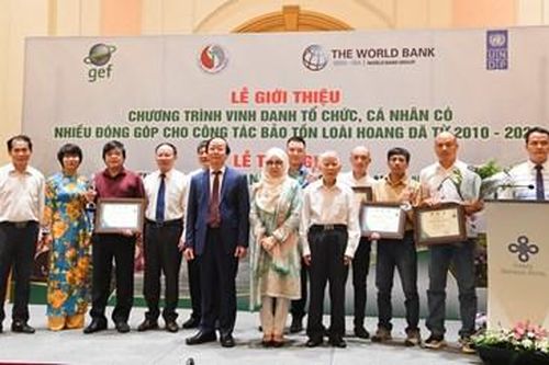Giới thiệu chương trình vinh danh tổ chức, cá nhân đóng góp cho công tác bảo tồn đa dạng sinh học