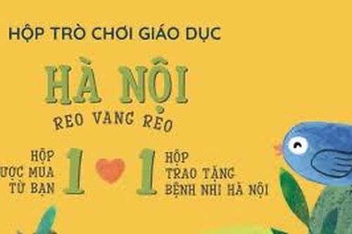 Đem Hà Nội 'gói' vào hộp, đưa nắng đến cho các bệnh nhi