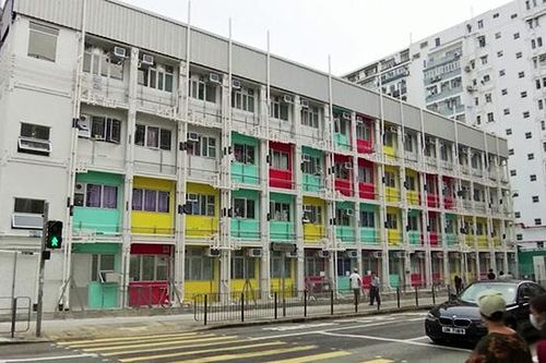 Hong Kong xây chung cư di động từ thùng container cho người nghèo